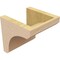 Ekena Millwork 7"W x 7"D x 7"H Wide Legacy Rough Cedar Woodgrain TimberThane Corbel, Primed Tan CORUR07X07X07LGYRCPR - alternate 4